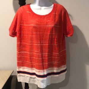 Women’s Lightweight Short Sleeve Sweater - Size Large